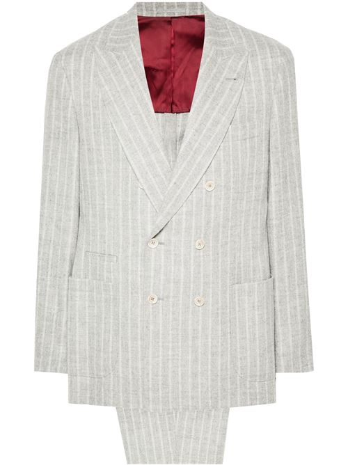 Striped two-piece suit BRUNELLO CUCINELLI | MY457LDBHC003